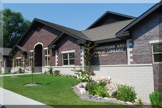 Cheboygan Area Public Library main entrance